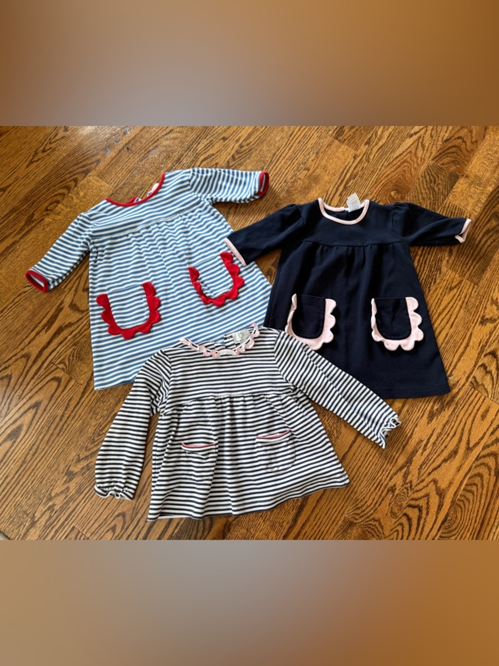 The Proper Peony & Bella Bliss Tops Dresses Striped Toddler Girl Bundle size 3